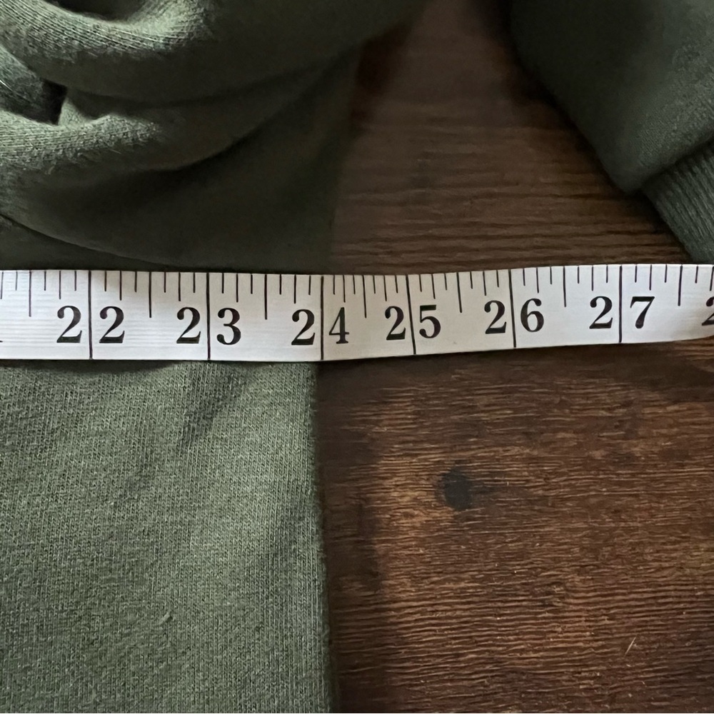 Guess Olive Green Men’s Crew Neck Cotton Blend Sweatshirt Sweater Size XL NWT - Picture 7 of 10